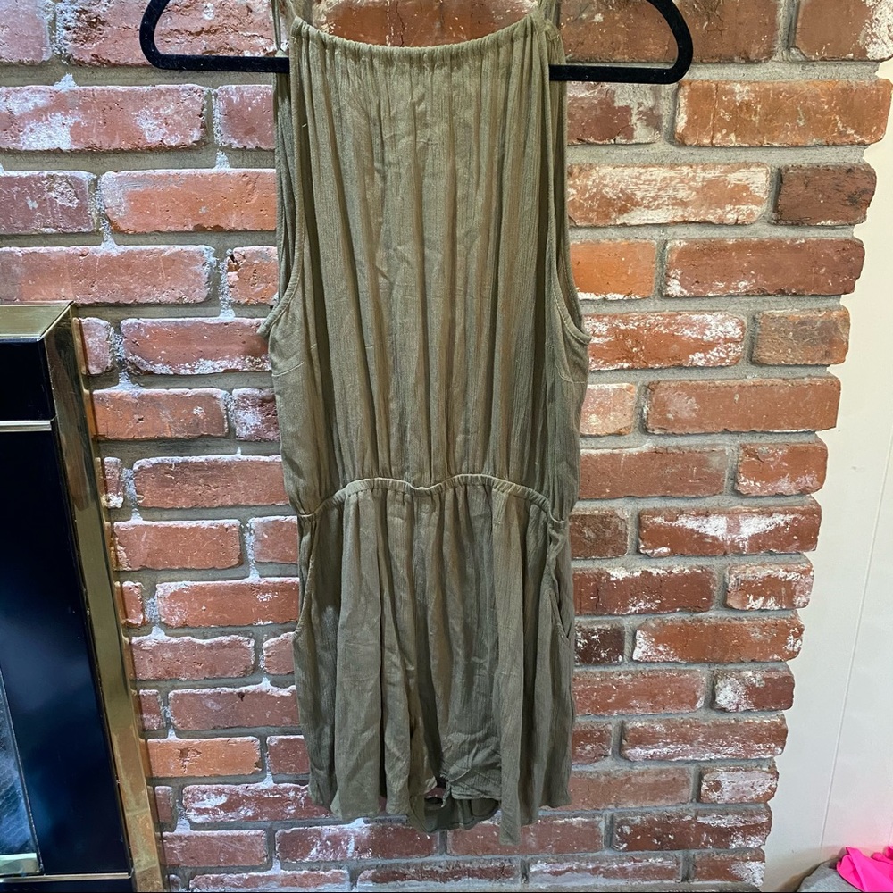 Army Green Romper